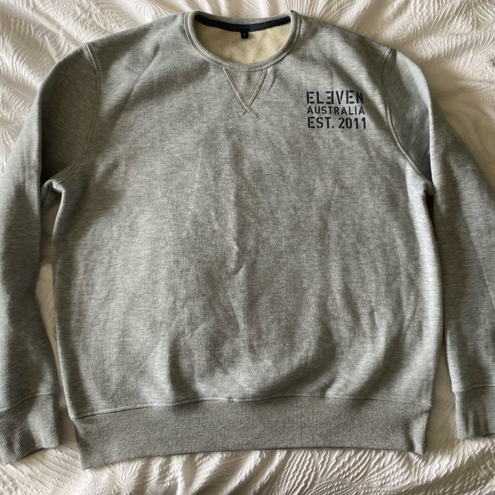 eleven australia gray womens sweater